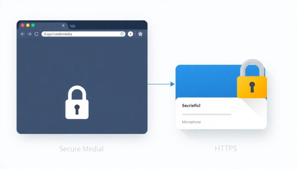 Новые стандарты для доступа к микрофонам и камерам в браузерах - иллюстрация