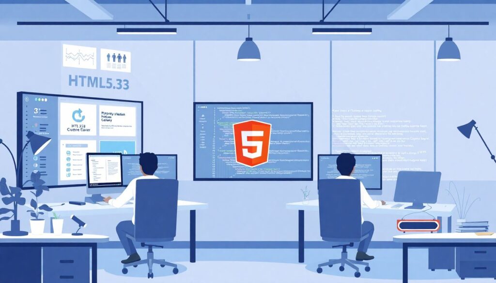 Новые возможности HTML5.3 и их влияние на разработку - иллюстрация