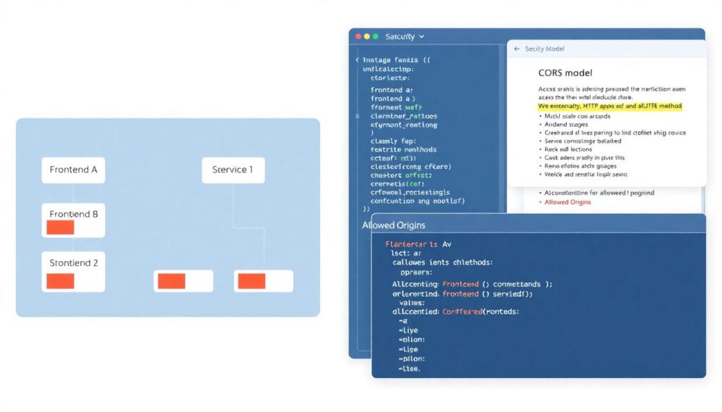 Сравнение полей CORS: как настроить доступ к ресурсам - иллюстрация