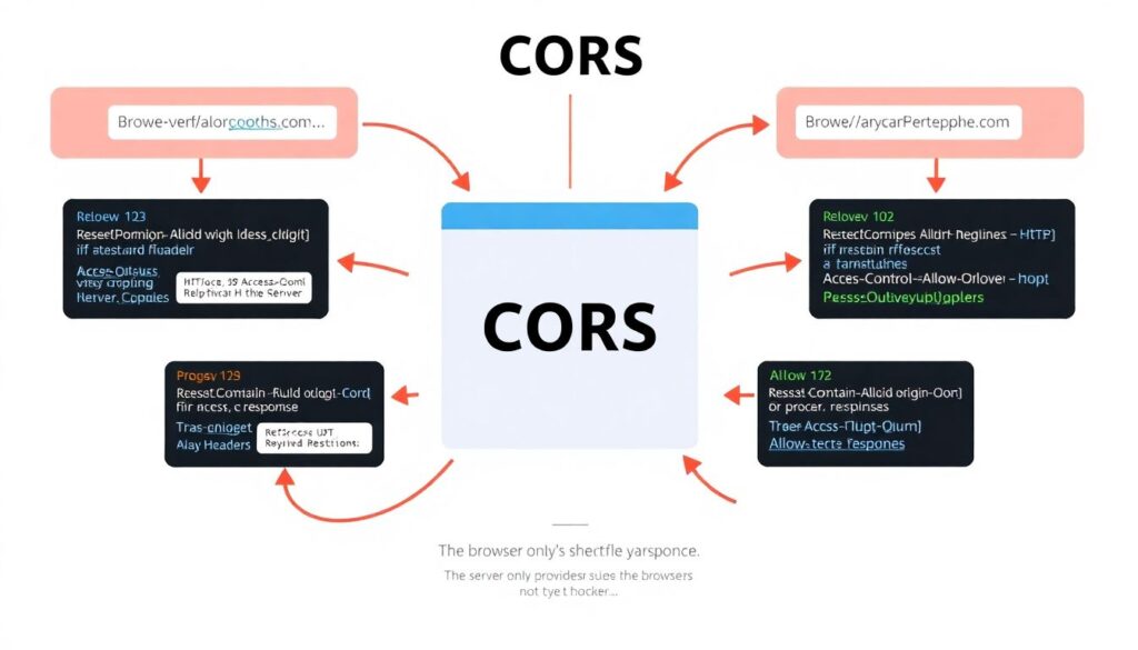 Сравнение полей CORS: как настроить доступ к ресурсам - иллюстрация