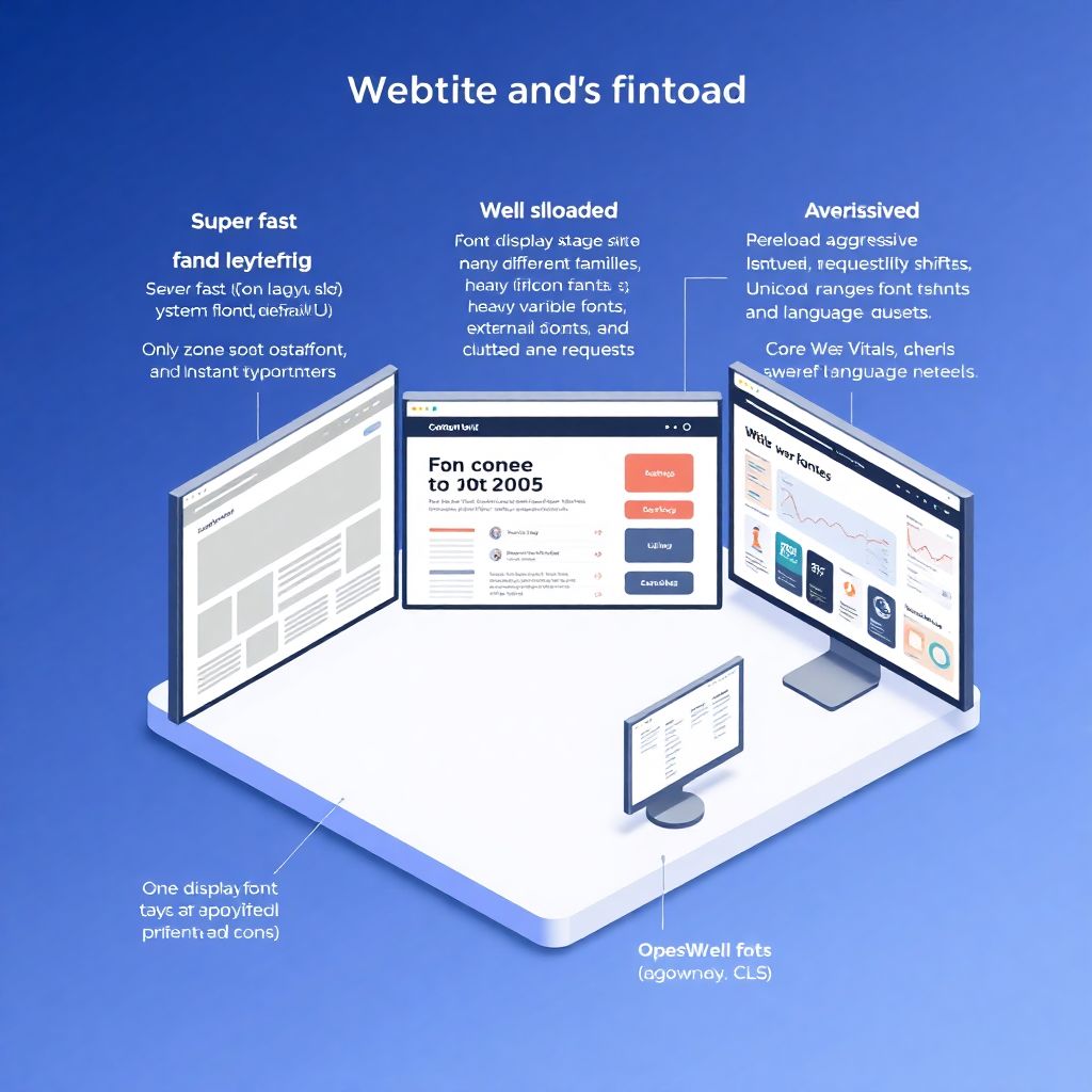 Оптимизация загрузки шрифтов: как найти баланс скорости и доступности