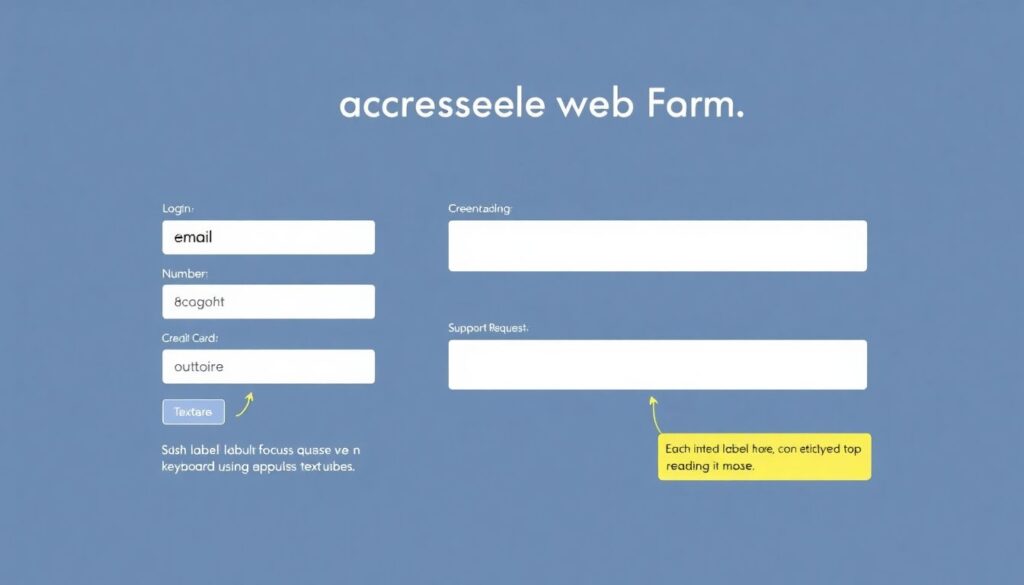 Гармония доступности и безопасности в веб-формах - иллюстрация