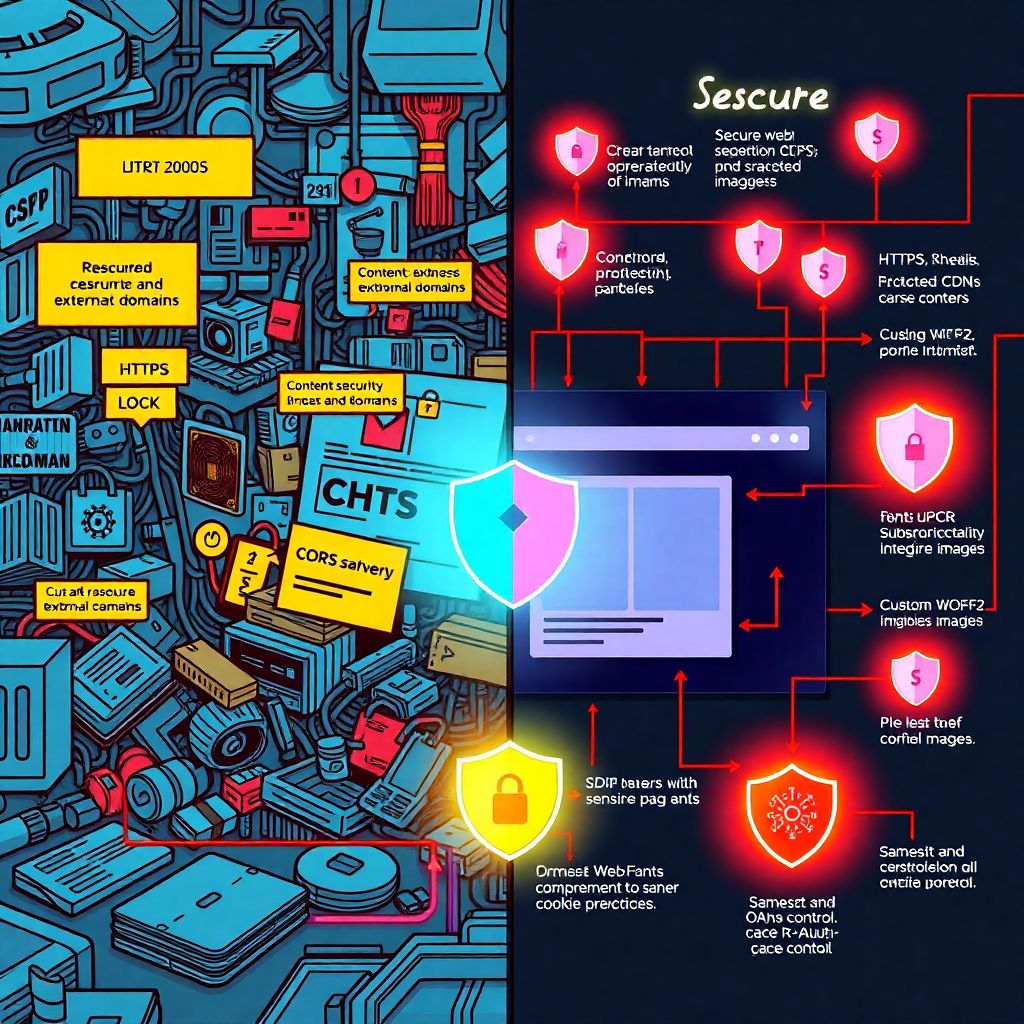 Стандарты безопасной загрузки шрифтов и графики в вебе