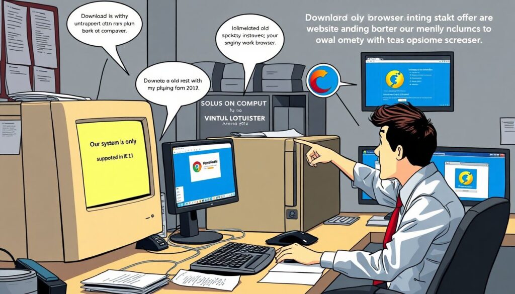 Как браузеры защищают старые протоколы и устаревшие ресурсы - иллюстрация