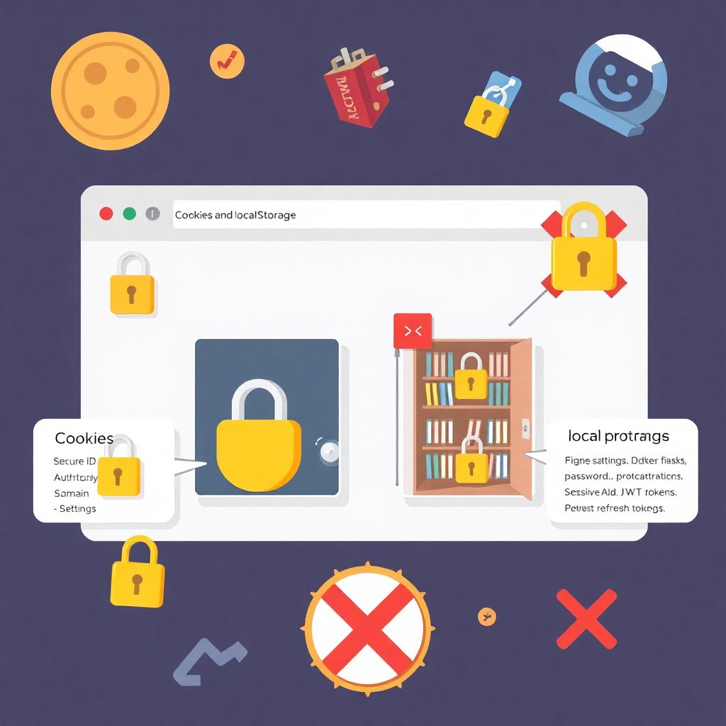 Как защитить пользовательские куки и локальное хранилище от взлома и утечки