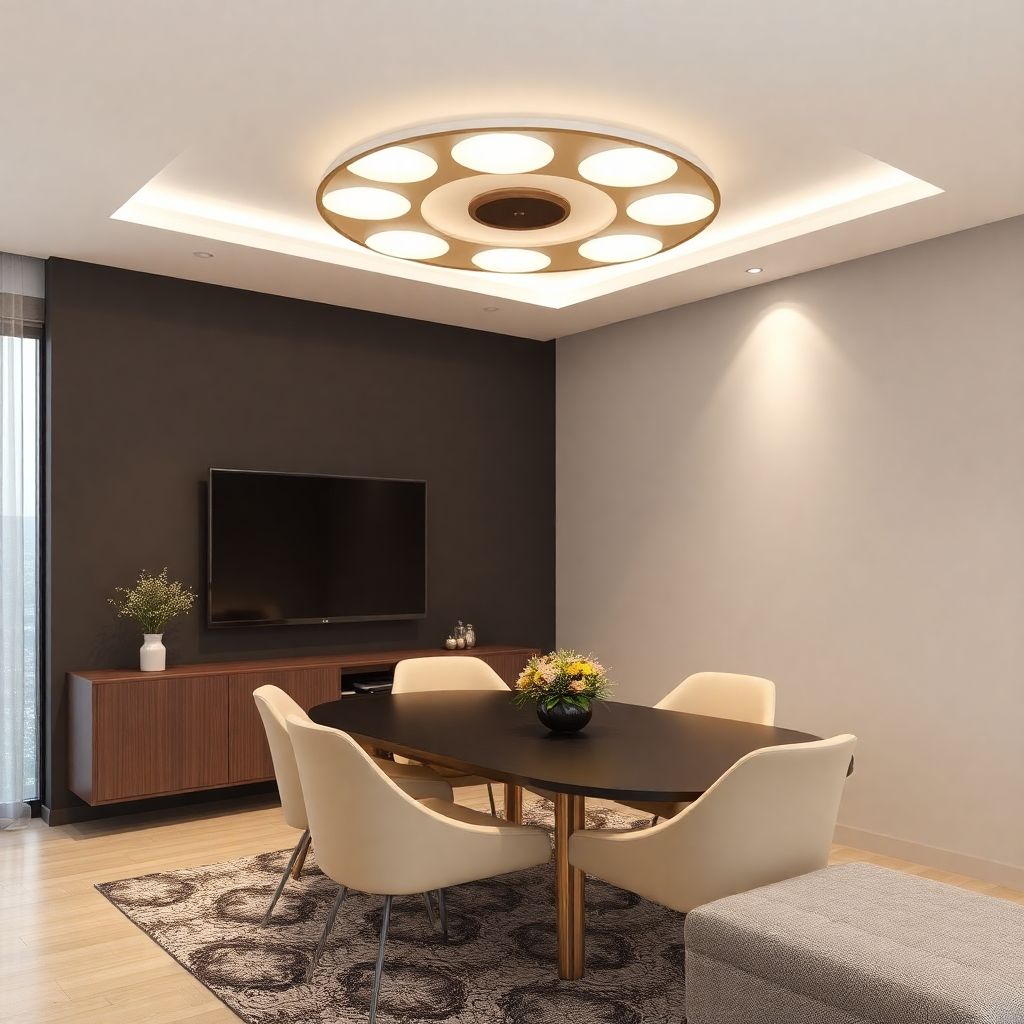 Светодиодные натяжные потолки для современного оформления помещений