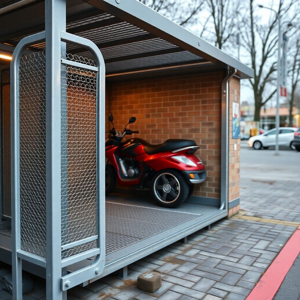 Шкаф для колес в паркинг надёжное хранение в городе