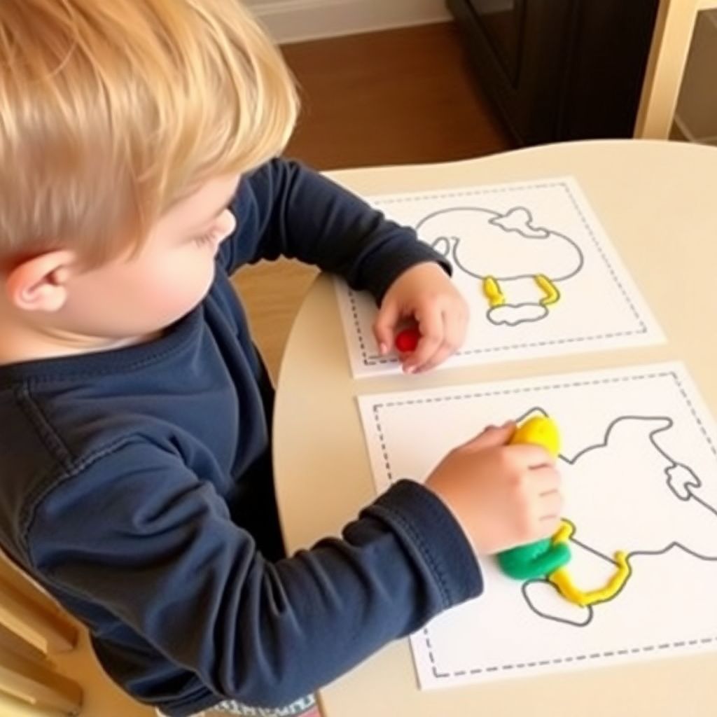 Пластилиновые коврики playdough mats: как использовать и распечатать дома